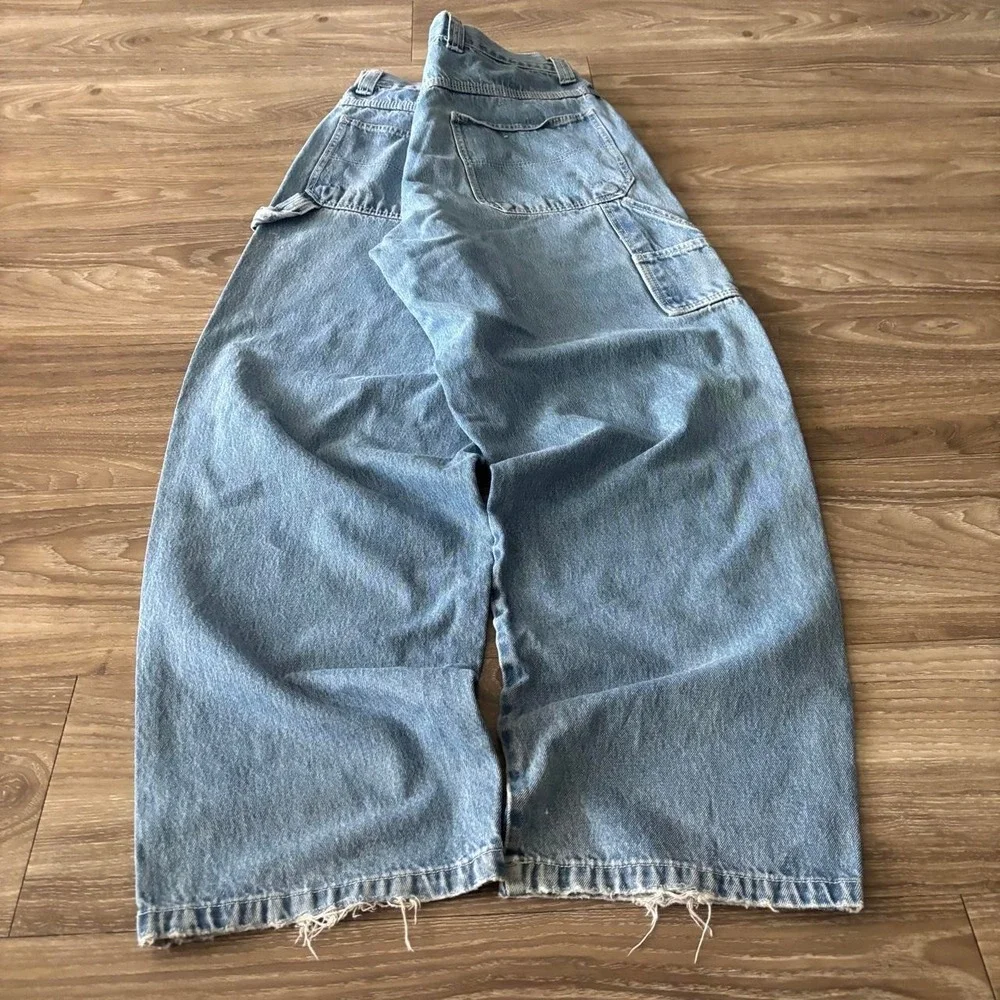Vintage Y2K/2000s Baggy Light Wash Skater Carpenter Denim Jeans! 33x31